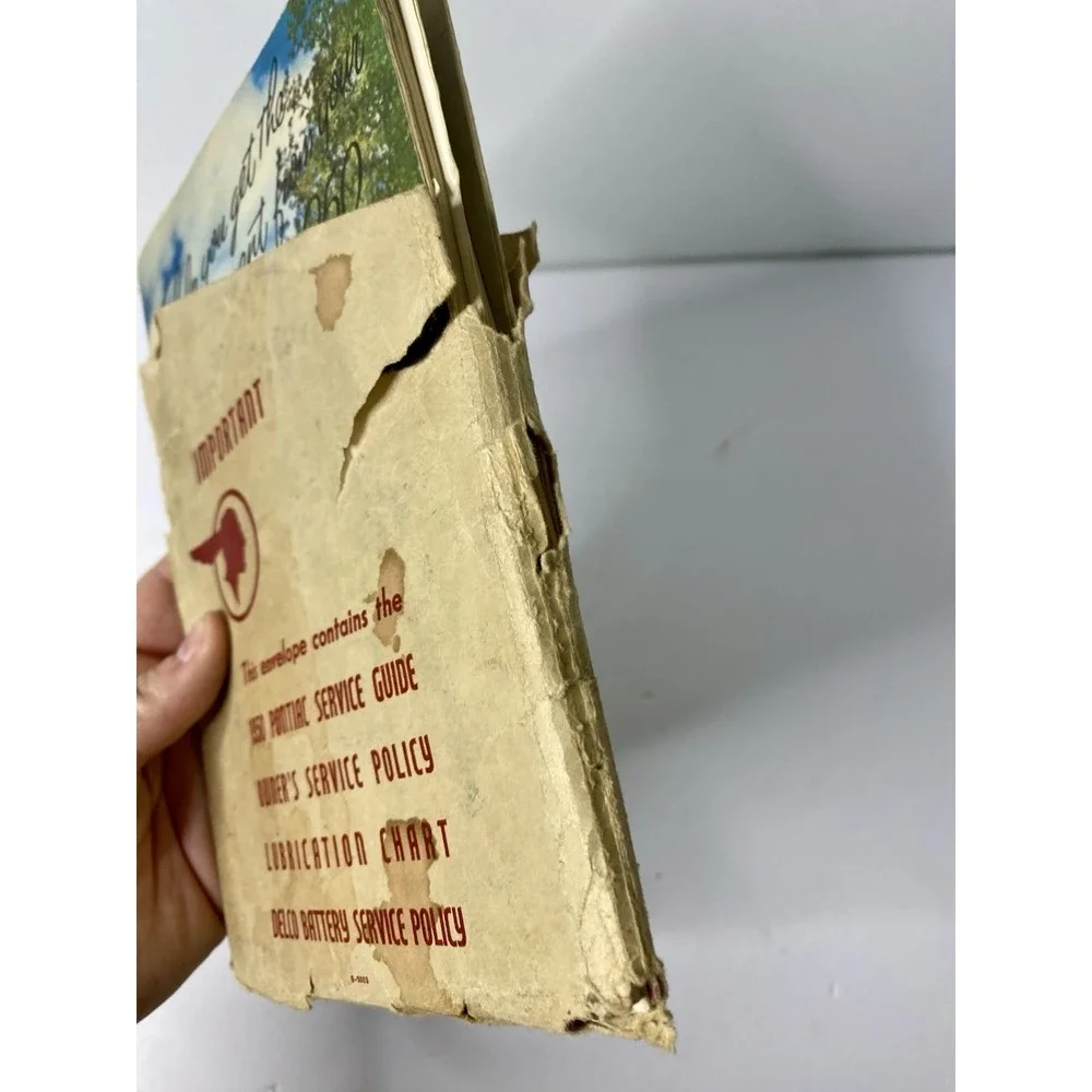 1950 Pontiac Automobile Owner's Instructions Book Manual Service‎ Policy + Extra